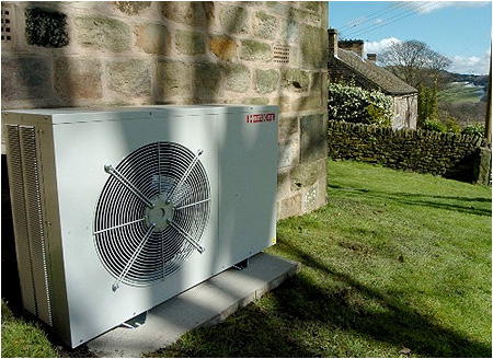 An example of an Air Source Heat Pump An example of an Air Source Heat Pump